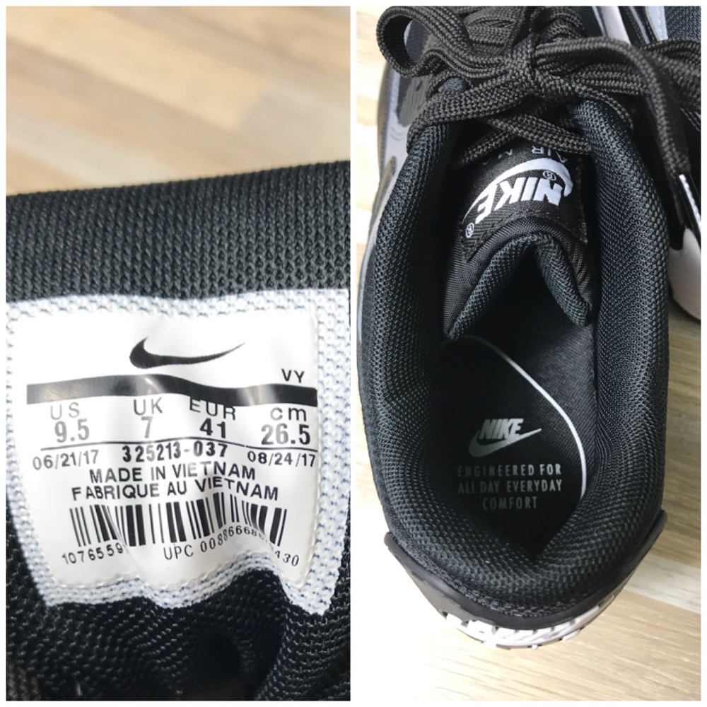 NWT Nike Air Max 90 Black WMNS - Picture 8 of 8